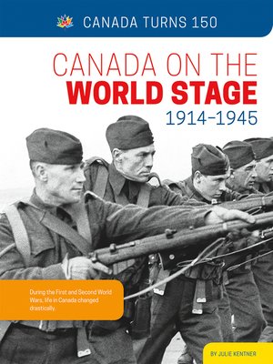 cover image of Canada on the World Stage
